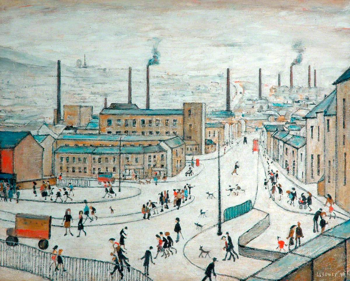 L. S. Lowry tweet media