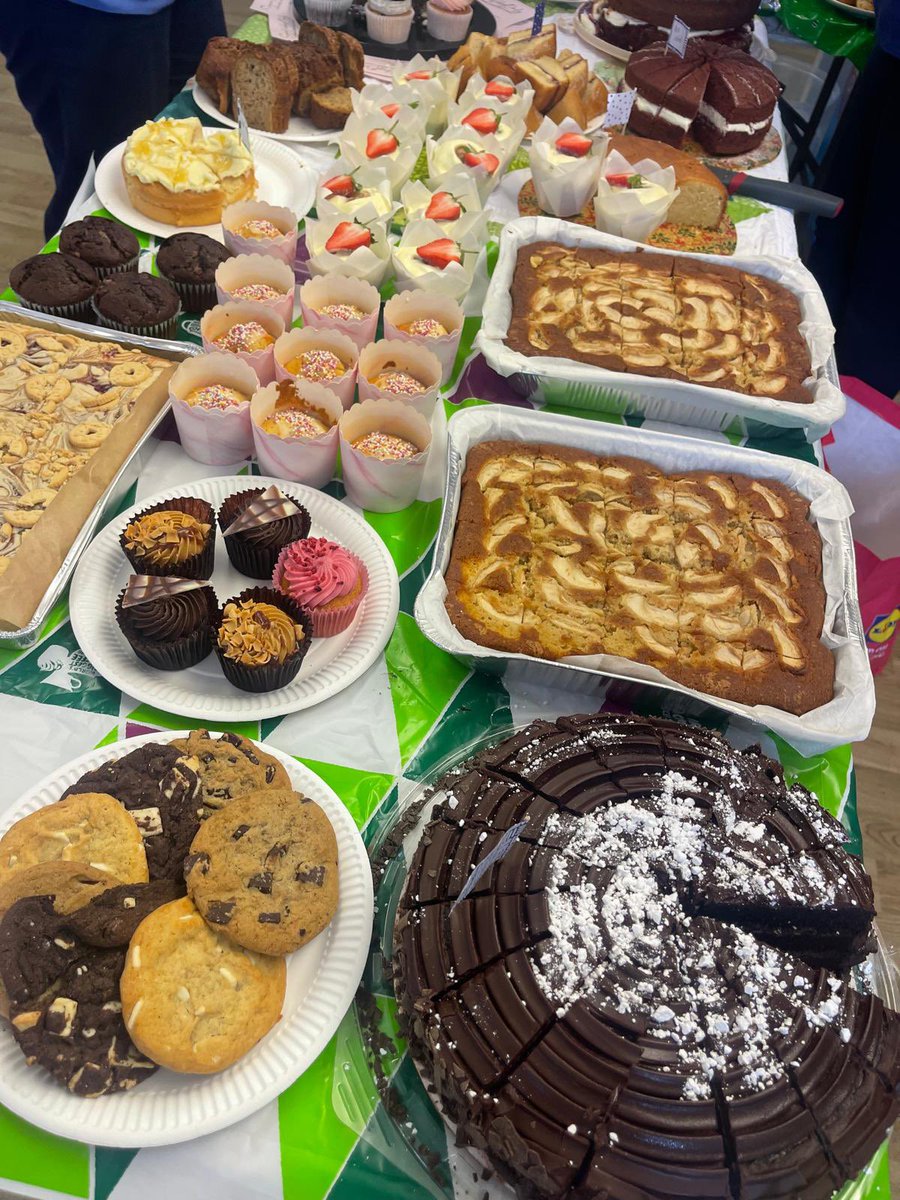 Charlotte Sear (@cesear90) on Twitter photo Harefield bringing the baked goods for <a href="/macmillancancer/">Macmillan Cancer Support</a> 🍰 Thankyou to all those who donated, we raised over £900 for a fantastic charity. You’re all amazing. Well done team Harefield 💚<a href="/RBandH/">Royal Brompton and Harefield</a> 🧁 Harefield bringing the baked goods for <a href="/macmillancancer/">Macmillan Cancer Support</a> 🍰 Thankyou to all those who donated, we raised over £900 for a fantastic charity. You’re all amazing. Well done team Harefield 💚<a href="/RBandH/">Royal Brompton and Harefield</a> 🧁