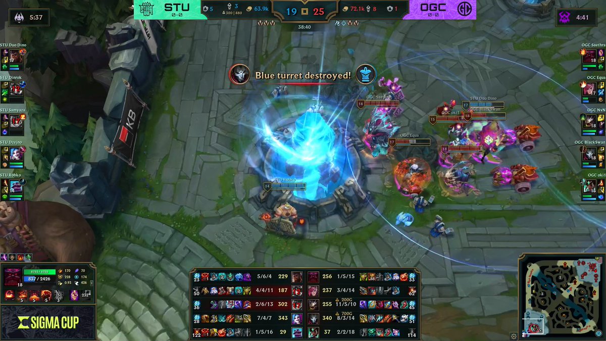 Prvoligový tým <a href="/OGCsigmaesports/">OGC ESPORTS</a> se zapotili s <a href="/estuba_sk/">ESTUBA</a> z 2. ligy, ale nakonec berou první výhru v zimním WInter turnaji!

Sledujte dál obě vysílání na multitwitch.tv/hitpointcz/hit…📺
