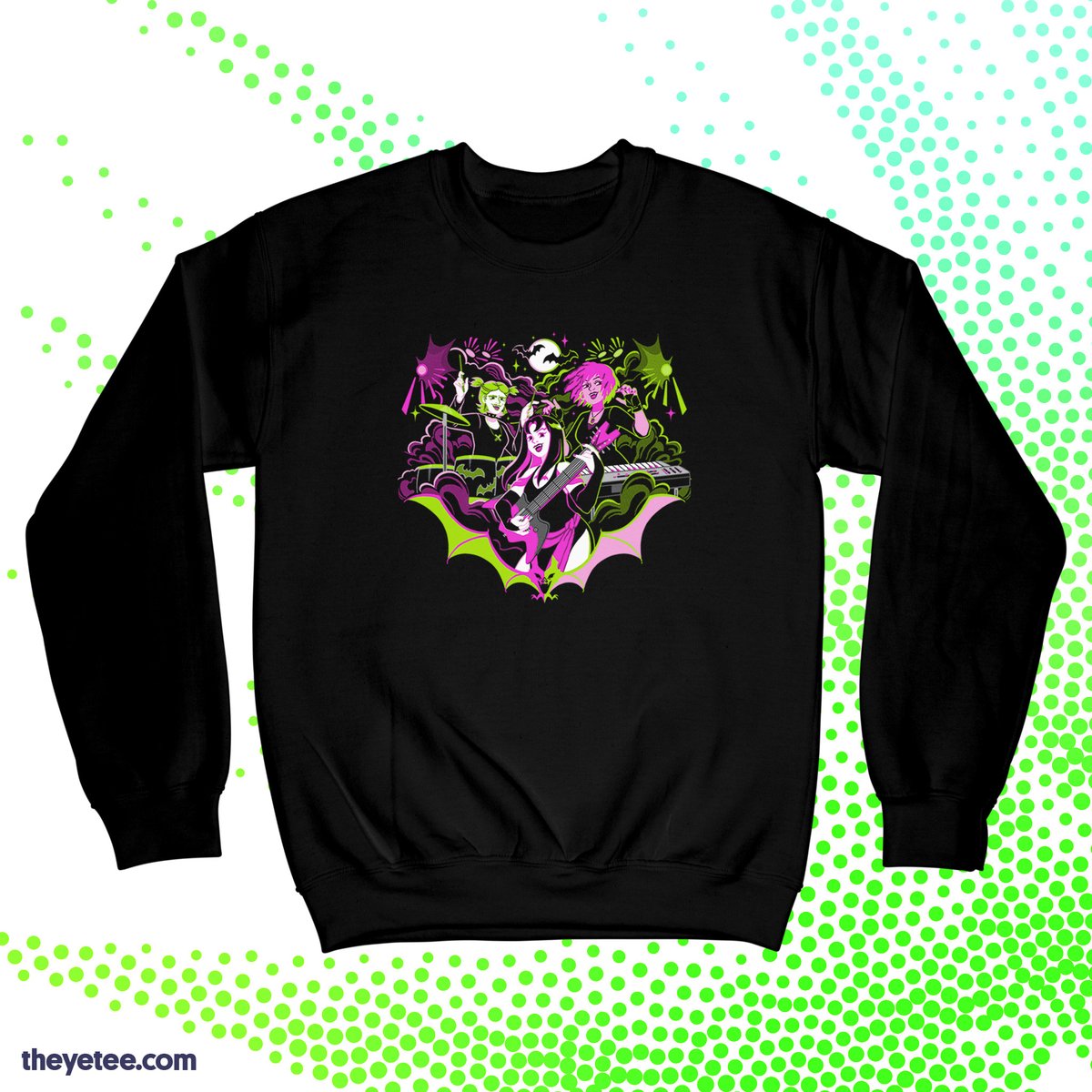 theyetee's tweet photo. We've been totally following this band since the 90s. Designed by @yoYokaiy #dailytees https://t.co/Bj6qFOGKSl https://t.co/lLuCQ6NXba