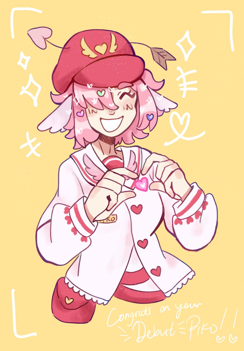 CONGRATS ON DEBUTING PIKO!!!!! 💜💜💜 #artlumen <a href="/HeartlumenPiko/">Pikori 💘💌</a>