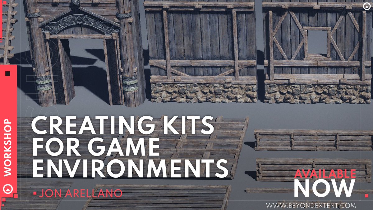 Just in case you missed it, check out our Creating Modular Kits for Game Environments workshop with Jon Arellano👀👀

youtu.be/RKUPgY1fx1k

#gamedev #gameart #tips #BeyondExtent