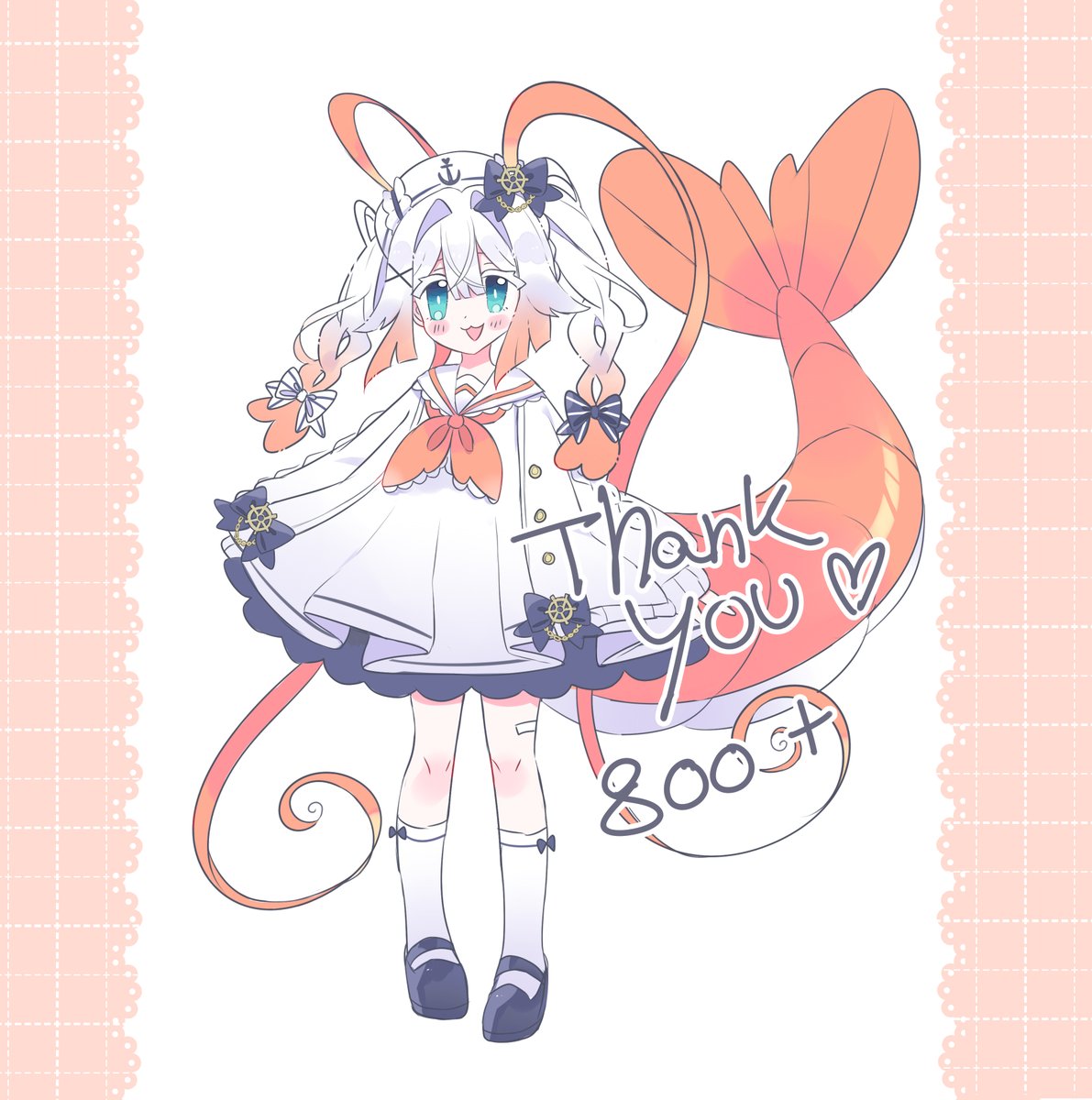˚₊‧꒰ა  800 followers ADOPTABLE RAFFLE ໒꒱ ‧₊˚ 
🦐Shrimp🦐
┅
🧡 Rules 🧡
• like + rt + follow
• comment your fav food
┅

Ends: October 10th

#adoptables #adoptable #vtuber