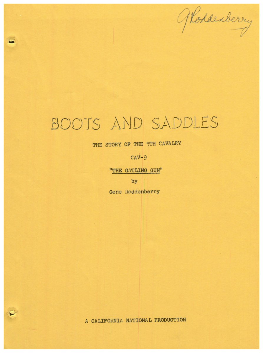 MissionLogPod's tweet photo. This week on Gene-ology, we explore Gene Roddenberry's Boots & Saddles episode The Gatling Gun, tackling ageism in the Fifth Cavalry. 🎬
🎙️ Featuring:
Jeff Gaunt as Capt. Adams
Kyle Clark as Col. Hays
Kerstan Szczepanski as Col. Parker
🎧 https://t.co/WpyvdWZF3V
#MissionLog https://t.co/cvW7MCCnj7