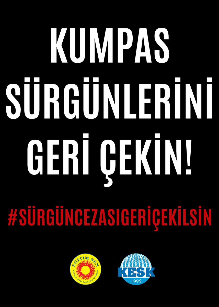 #sürgüncezasıgeriçekilsin
Milli Eğitim Bakanlığı