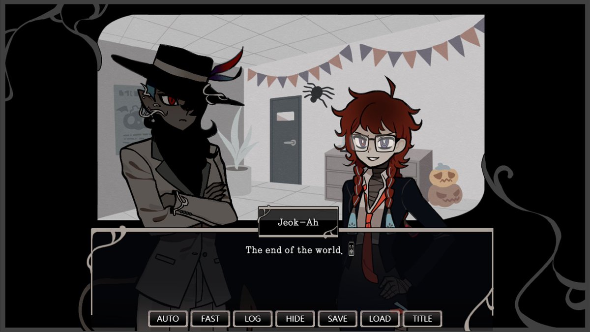 😈Wish Upon the End of the World!

~The year 6666, October 31st , The Demon of Wishes was awoken underneath a monster extermination company~
-
usjk0ec.itch.io/endoftheworld
-
#SpooktoberVNJam