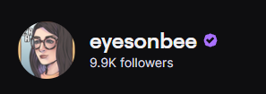 I am really close to 10,000 followers on Twitch. I hate being the person who is like FOLLOW ME, but I guess if you like Final Fantasy and other older JRPGS maybe follow because it'd be very cool to hit this milestone. 👉😳👈
