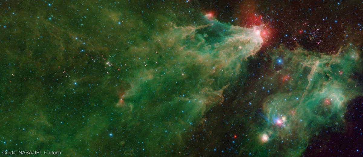 Sometimes the stars that grow up together, stay together. This large infrared mosaic is a multigenerational “family portrait” of multiple clusters of stars born from the same dense clumps of gas and dust. #MondayMotivation