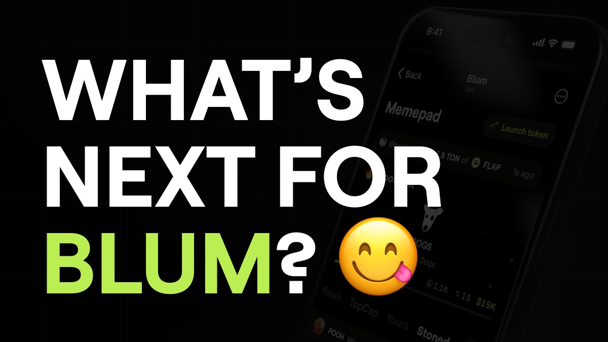 Blum (@blumcrypto) on Twitter photo Blum ain't here to chase hype and dip like the others. We're building something long-term and solid:
1๏ธโฃ Regular project drops, not just one-time hype (<a href="/realDogsHouse/">Dogs Community ๐ฆด</a> 2.5M drop was just the beginning), we're all about consistent drops to keep the community buzzing โจ Blum ain't here to chase hype and dip like the others. We're building something long-term and solid:
1๏ธโฃ Regular project drops, not just one-time hype (<a href="/realDogsHouse/">Dogs Community ๐ฆด</a> 2.5M drop was just the beginning), we're all about consistent drops to keep the community buzzing โจ