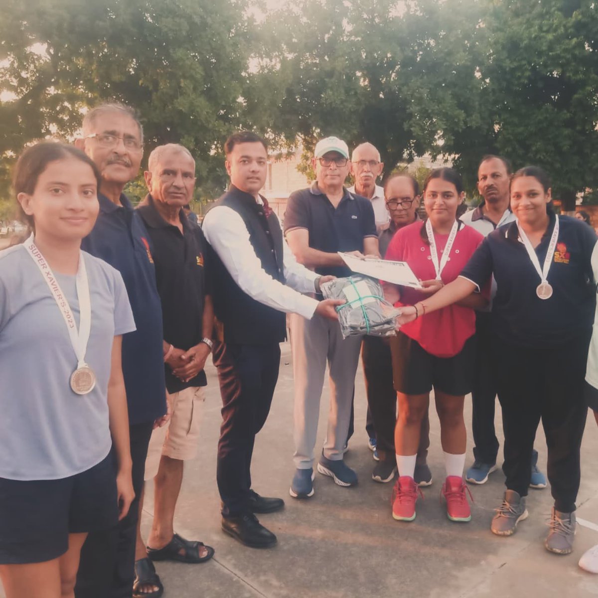 Gautam_SinghIRS's tweet image. Chief Guest at my Alma Mater - St. Xaviers Jaipur.
#Basketball #xaviers