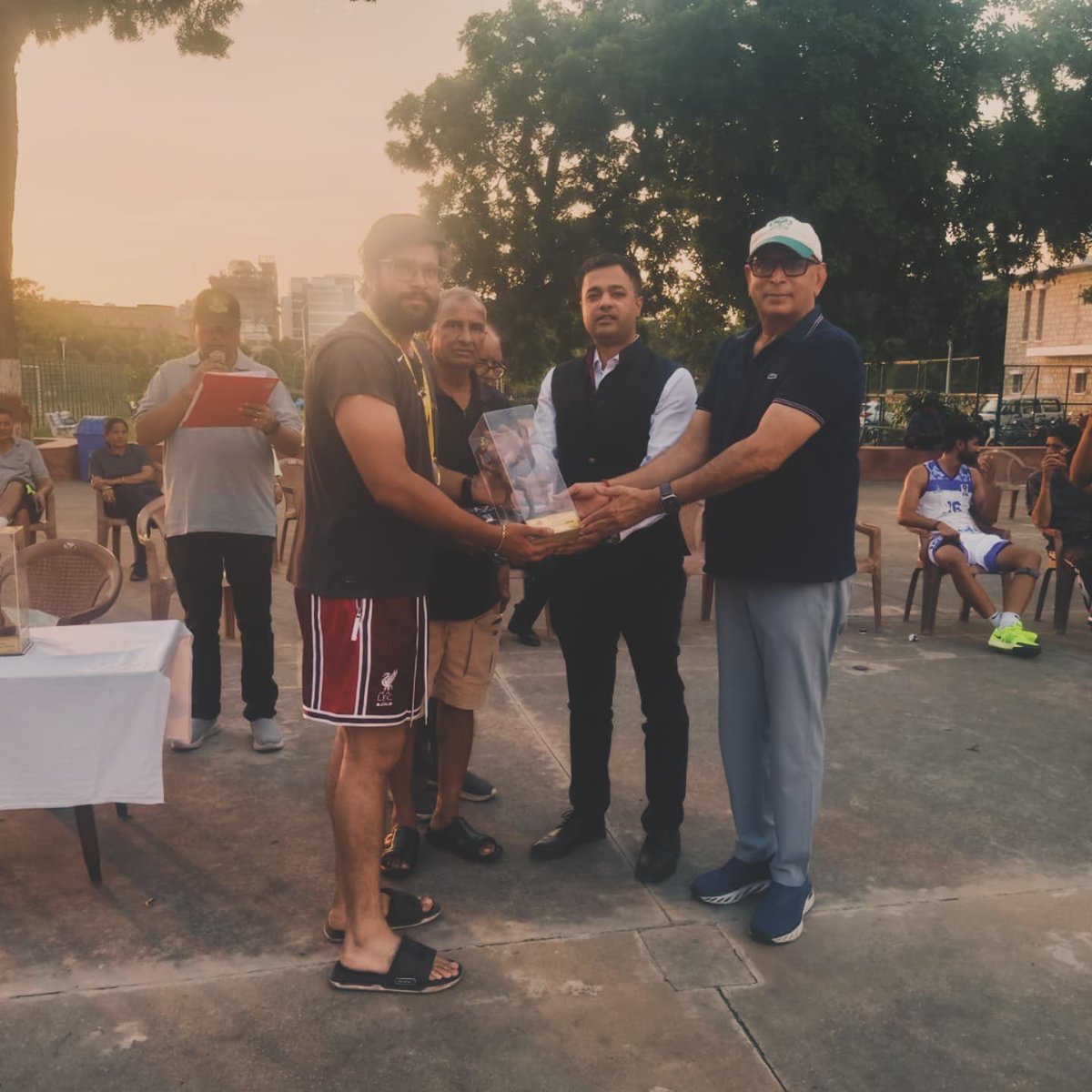 Gautam_SinghIRS's tweet image. Chief Guest at my Alma Mater - St. Xaviers Jaipur.
#Basketball #xaviers