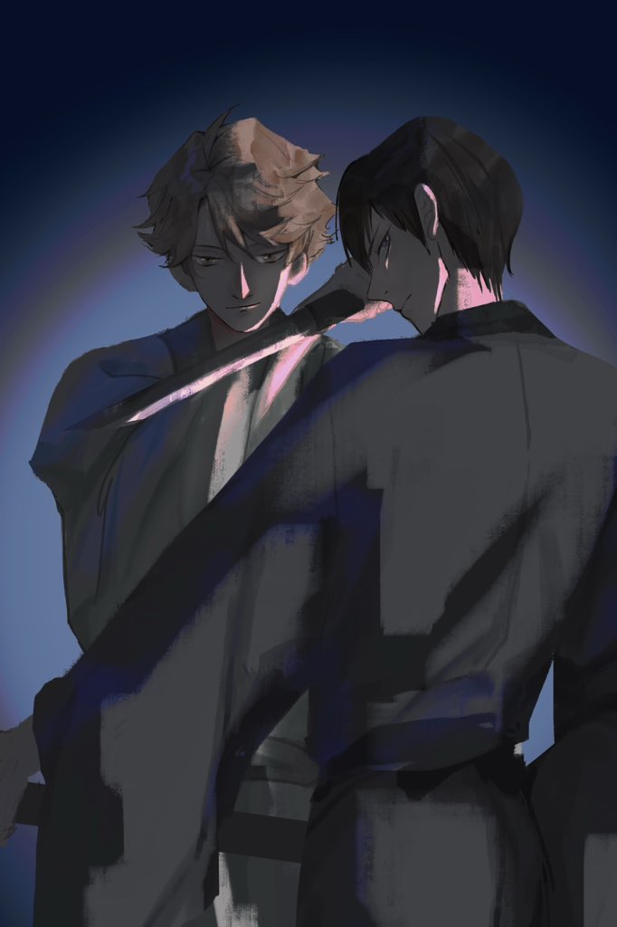 linxkaneshiro's tweet photo. 乱画的 #oikage https://t.co/UEzvSRcaRk