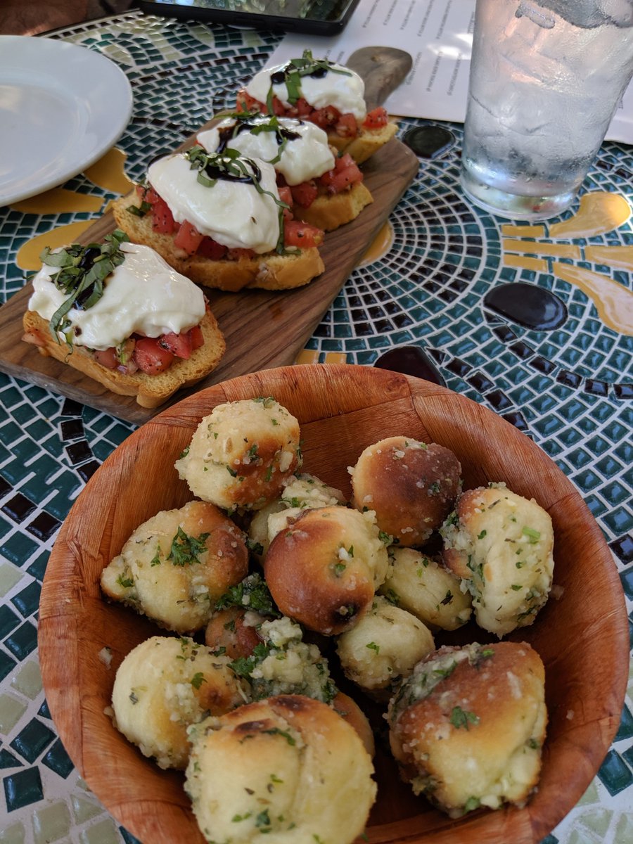 Bruschetta and garlic knots are the ultimate start to a fantastic meal and are always a crowd-pleaser! 🍅🧄

📷: Kasey Henry