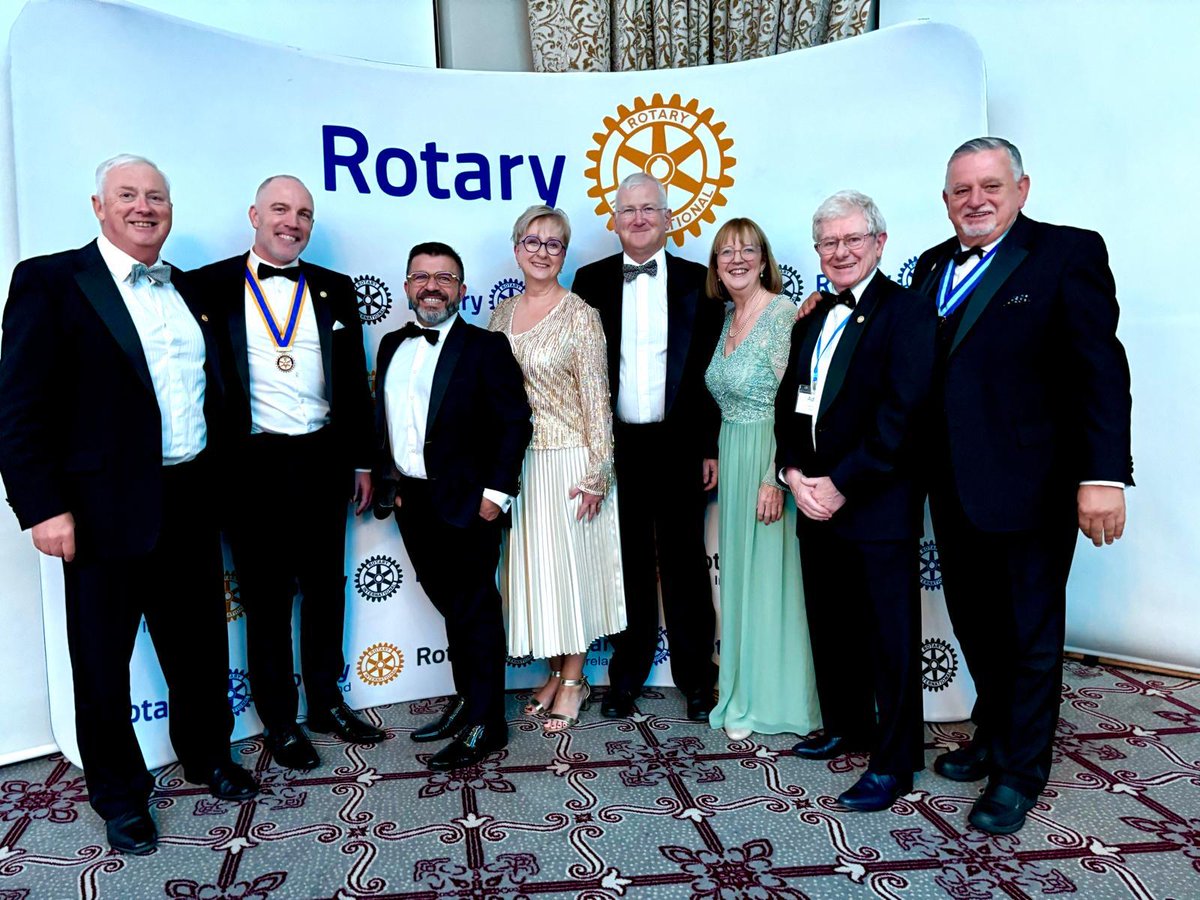 A great time was had at the Rotary Ireland Gala Ball this weekend. A lovely way to bring the annual conference to a close. Lots of fantastic speakers and presentations.