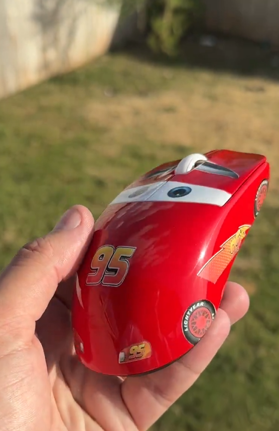 NachoCustomz's tweet image. So i sent a friend @melonkicks  a client, the same client that i did the Lightning McQueen Sora mouse, the client wanted some custom shoes. This is what he did, The man is incredible. Please give him a follow &amp;lt;3