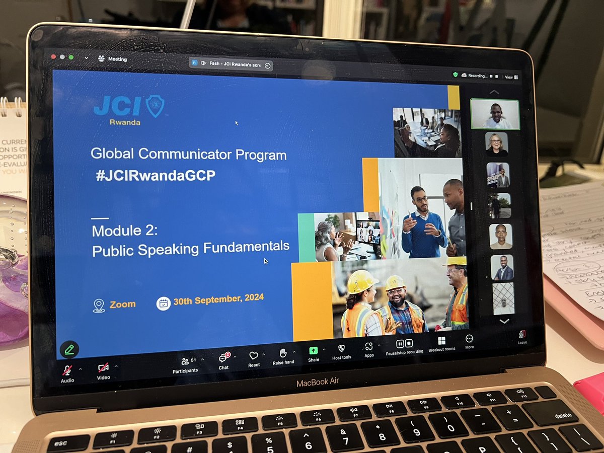 Another amazing session with <a href="/jcirwanda/">JCI Rwanda</a> <a href="/jcileaders/">JCI</a> - it’s worth waking up in the middle of the night for! So many young leaders wanting to develop their communication skills. #JCIRwandaGCP