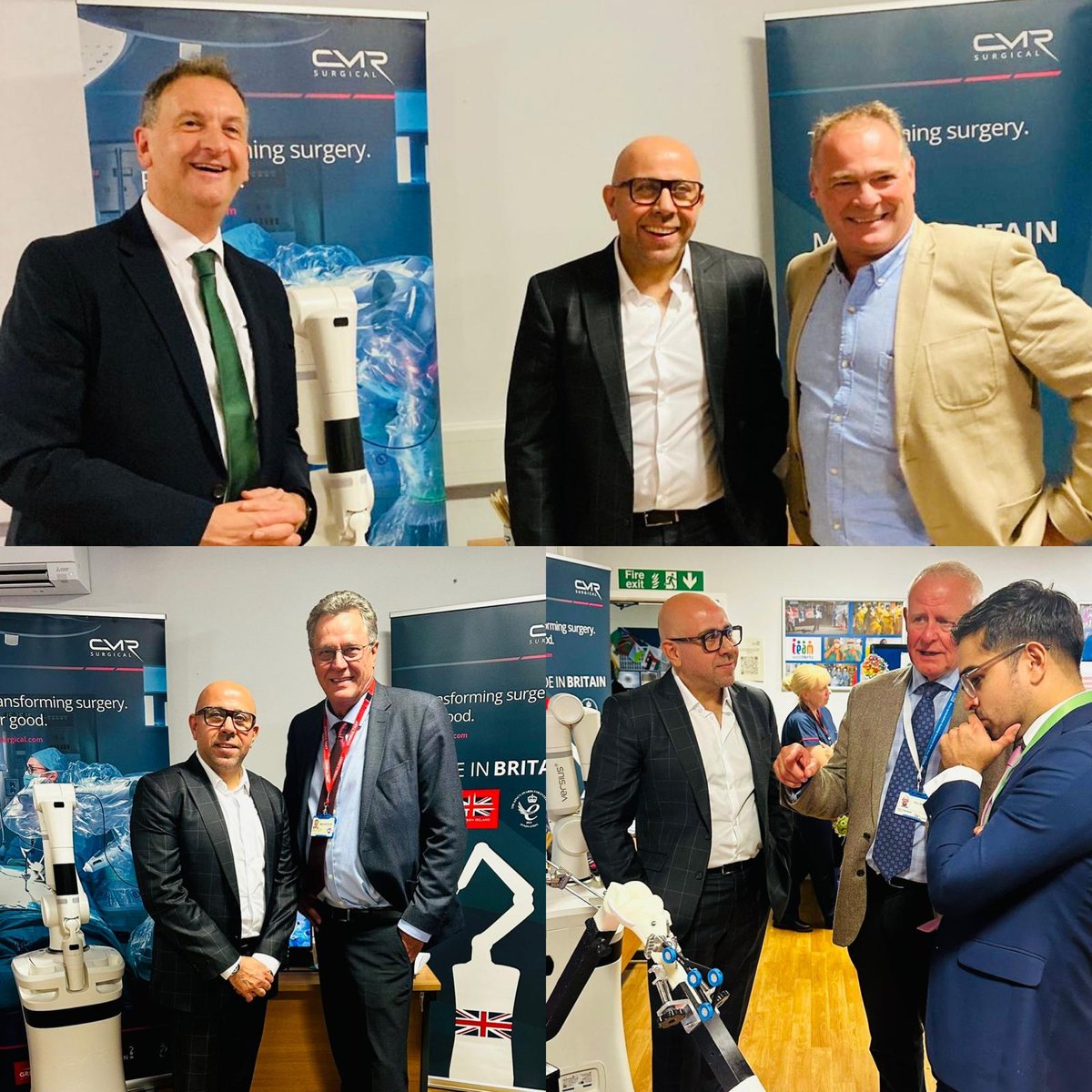 We are incredibly proud to showcase our pioneering robotic surgery programme at the West Hertfordshire Trust AGM.🤖🏥 It was a pleasure to welcome Matthew Turmaine MP and discuss how we have integrated advanced robotic technology into our surgical departments to transform patient
