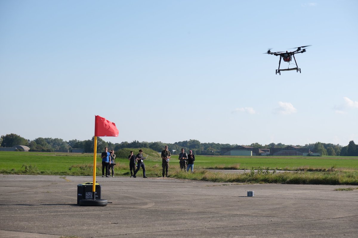 mrs_ctu's tweet photo. 🎉We are excited to announce that our team, alongside Fly4Future, triumphed in the SPRIND Funke Autonomous Flight competition!🏆
Our UAV completed a tough 9.5 km search & rescue route through forests, buildings, and a water barrier - all without GPS!🚀
#SPRIND #mrsgroupprague https://t.co/Uae6uVgmjp
