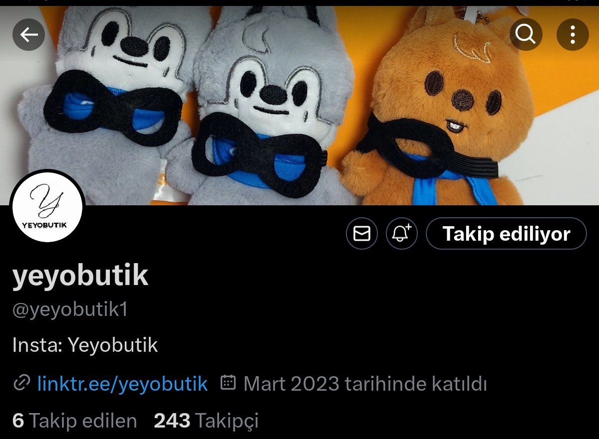 tbaxert's tweet photo. @yeyobutik1 çekiliş için teşekkürler 🫶 🫶 🫶 https://t.co/OXRIDqiL18