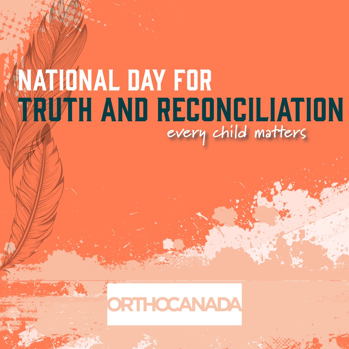 September 30th marks the National Day for Truth and Reconciliation, a time to honor the children who never came home and the Survivors of residential schools, along with their families and communities. We at OrthoCanada pause and reflect on the profound impacts of this history.