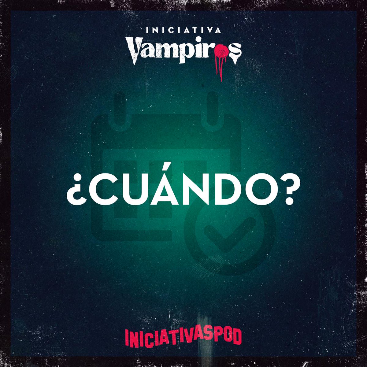 ¿Cuándo podrás escuchar la #IniciativaVampiros?  

📅 Del 14 al 25 de octubre.    

🎙️ 3 programas diarios de lunes a viernes.    

🎧 30 pódcasts en total.

🌐 linktr.ee/IniciativaVamp…