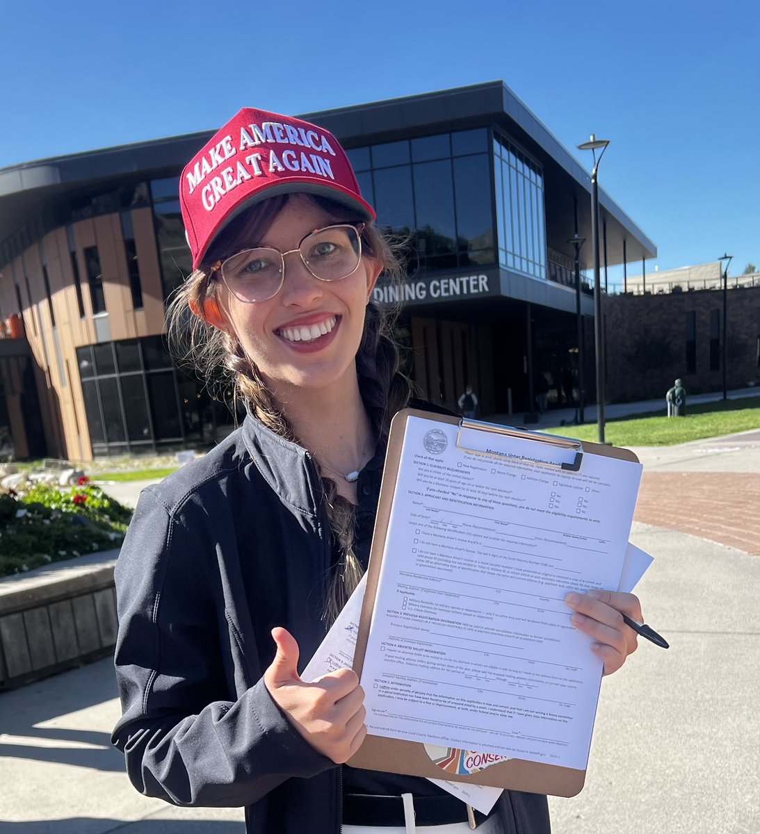 KitDicarlo72112's tweet image. +3 voters in Missoula, MT so far!!
Gen Z wants America to be AFFORDABLE again 🔴🔴🔴