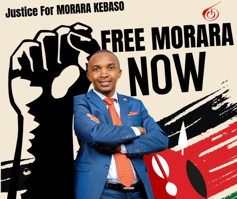 The reason why Morara was arrested is because he took his civic education to Bomet and Kericho yesterday, where he exposed all the stalled projects. Morara received a heroic welcome, which is what makes Ruto mad. #FreeMoraraKebaso