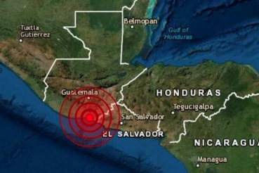 Nacionales | Medio Ambiente registra un sismo de magnitud 4.0 frente a las costas de Guatemala