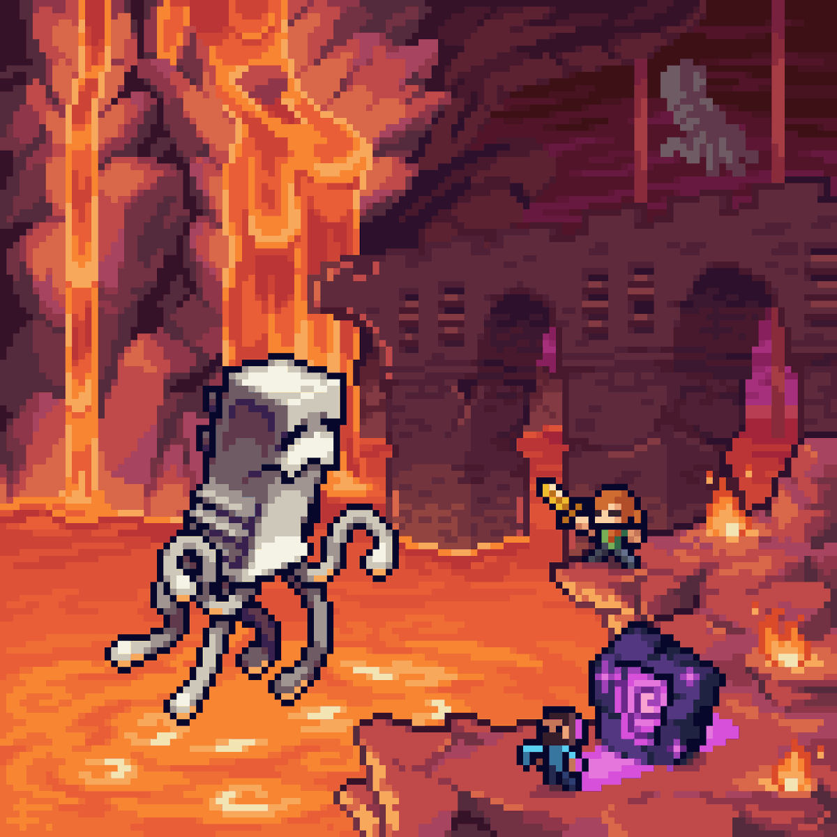 Deep 

#pixelart #ドット絵 #minecraft