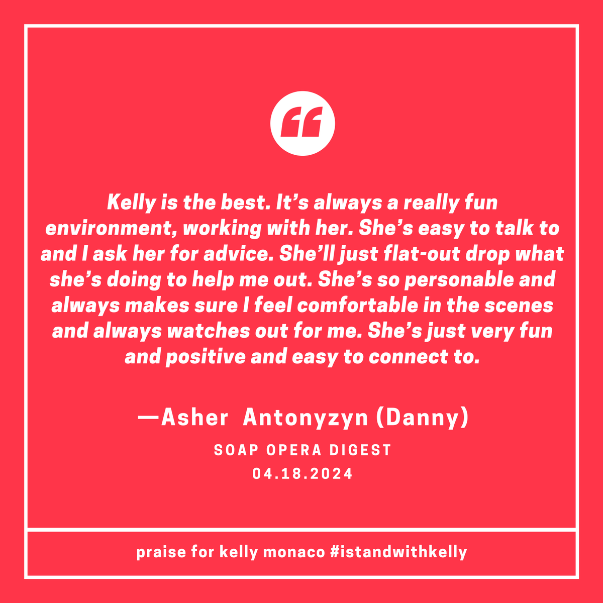 IStandWithKelly's tweet photo. Just because KellyMagic week is over doesn’t mean the love from fans and coworkers has to stop!

We are wrapping up our cast spotlight with a special costar of Kelly's! We couldn't skip the little boy that she prayed so hard for.

She won't just be missed by the fans!

Like and share to remind TPTB why she should stay part of the GH family! 🐦‍🔥

#IStandWithKelly