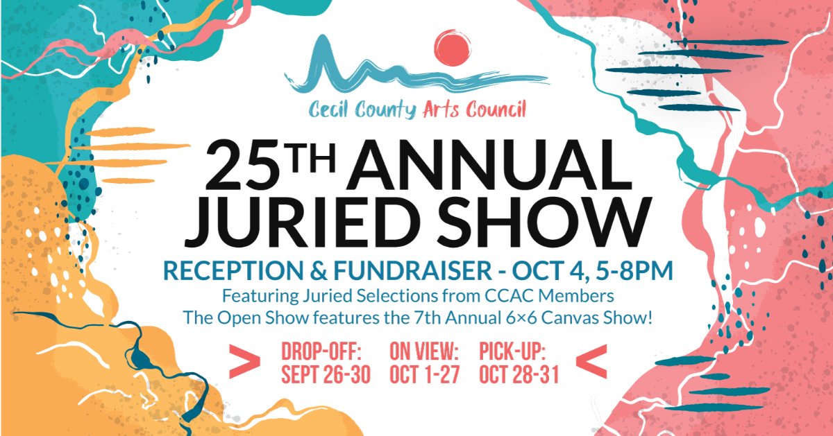 Cecil County Arts Council tweet media