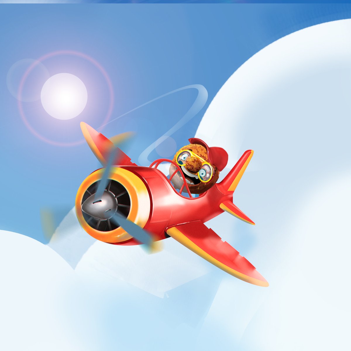 FalyCoin's tweet photo. "🚀🍴 Faly, the adventurous falafel, is flying high with his friends! 🌍✨ Get ready for an epic journey across the crypto world, powered by Solana! 💸" #Falycoin #MEMECOİNS https://t.co/8l26C4RG6p