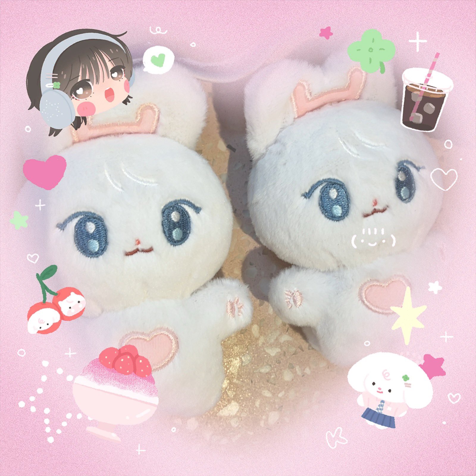 &TEAM 分っ ruabbit ハルア ぬい &TEAM 分っ ruabbit ハルア ぬい