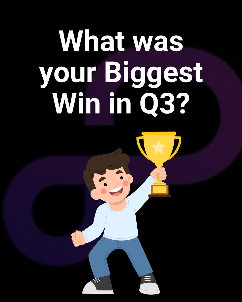 Now that Q3 is almost  done, what was your biggest win in Q3?

We'll go first:

We shipped out one of our most excited features - Persana Quantum Agent!

What about you?