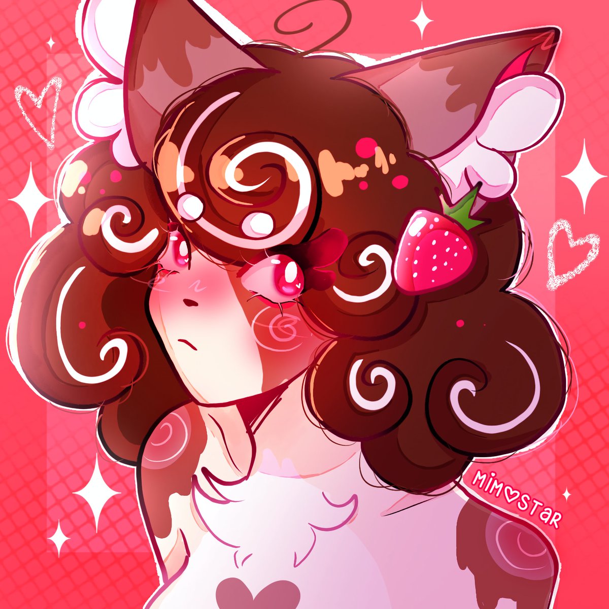 MimosaStar's tweet photo. Strowberri choccy gatoo🍓

#furry #furryart #furryartist #art #OC https://t.co/GQiOGQVJPK