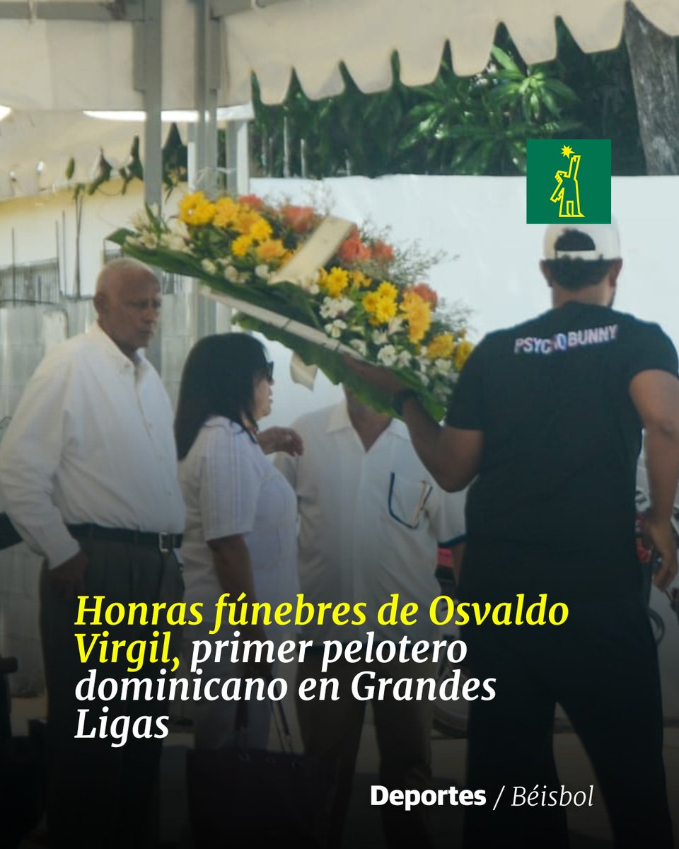 DiarioLibre's tweet photo. ⚾| #Béisbol |Su cuerpo será sepultado en el cementerio de San Fernando de Montecristi.

🔗 https://t.co/VLBZ5jWR39

 #DiarioLibre #OsvaldoVirgil #Deporte #HonrasFúnebres https://t.co/UmMx5BQb8y