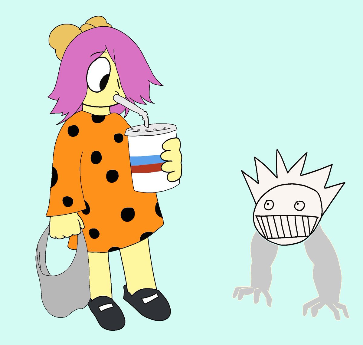 TGyroid's tweet photo. “A chance encounter” 
#Ofthekiller #Ween https://t.co/Dptqp2iO6u