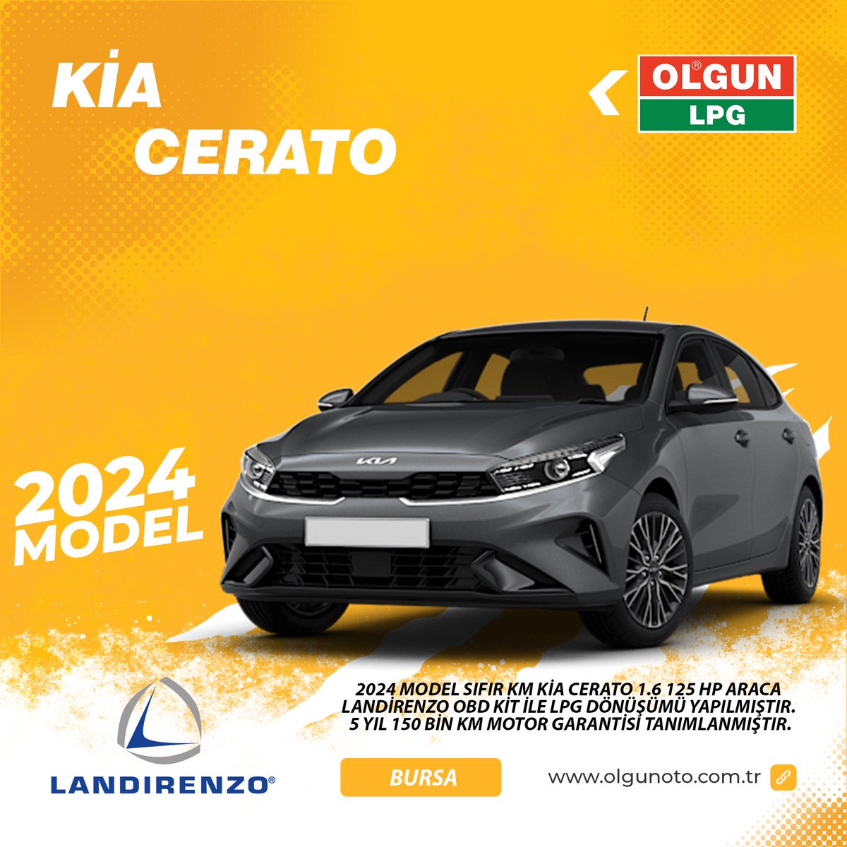 olgun_lpg's tweet photo. 📍Bursa Şube - 2024 Model Sıfır Km Kia Cerato 1.6 125 HP Araca Landirenzo Obd Kit ile Lpg Dönüşümü Yapılmıştır.
📋5 Yıl 150 Bin Km Motor Garantisi Tanımlanmıştır.

Ayrıca diğer bütün sorularınız için bizlere DM üzerinden iletişime geçebilirsiniz

☎️İletişim : 444 1 574 

#kia https://t.co/9UGSKu8Ymf