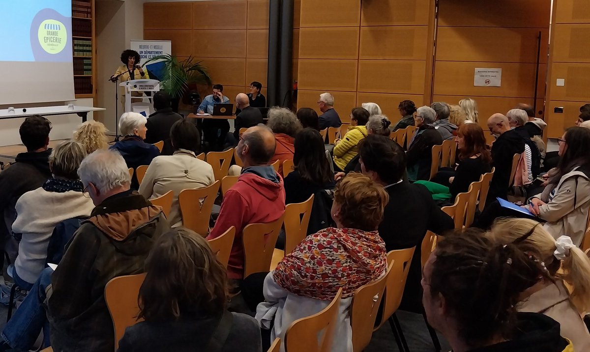 Une AG avec 192 votants pour la coopérative Grande épicerie générale à Nancy qui a reçu le soutien de @ckhirounicd54 et du @Departement54. #participatif #Nancy