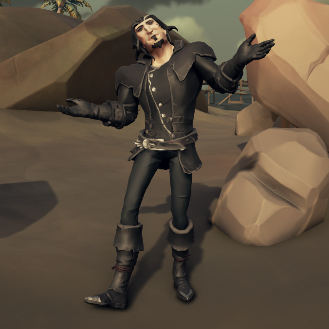 BlackBardd's tweet photo. Theme: Gothic   
#SeaOfThieves #StyleOfThieves
@SeaOfThieves https://t.co/RipQAPrdiQ