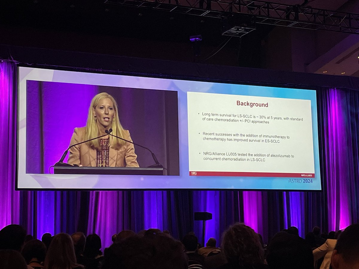Terry Williams (@tewilliamsmd) on Twitter photo Fantastic presentation by <a href="/KHigginsMD/">Kristin Higgins</a> on LU005! Much to learn about immunotherapy with chemoRT and which subtypes may benefit most. The benefit of BID is one of the largest we have ever seen compared to high dose conventional daily RT, corroborating CONVERT and other studies. Fantastic presentation by <a href="/KHigginsMD/">Kristin Higgins</a> on LU005! Much to learn about immunotherapy with chemoRT and which subtypes may benefit most. The benefit of BID is one of the largest we have ever seen compared to high dose conventional daily RT, corroborating CONVERT and other studies.