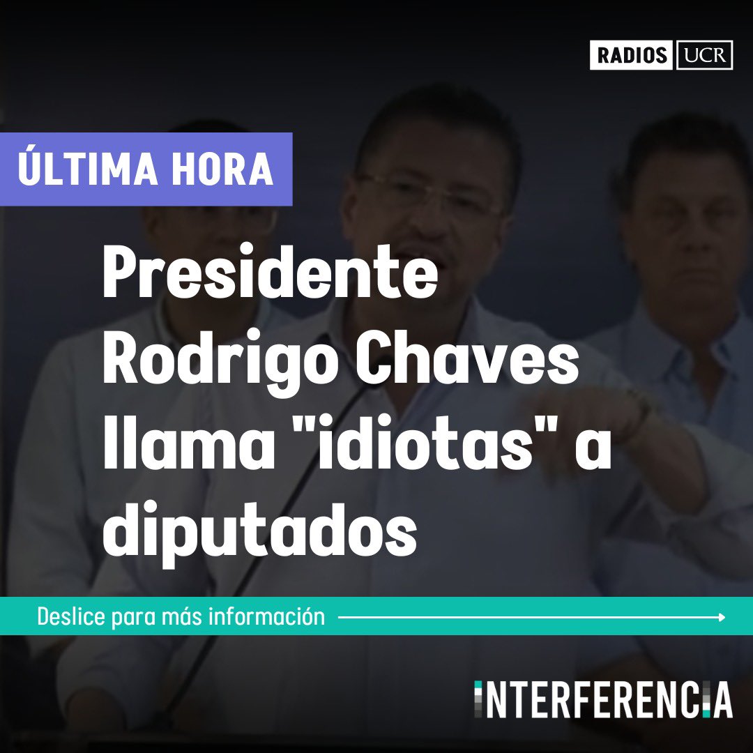 Interferencia tweet media