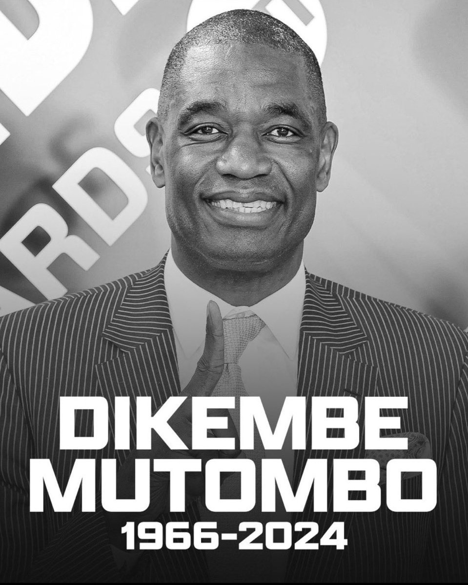 folahan888's tweet image. #DikembeMutombo #RIPDikembe #RIPMutombo #HoustonRocketsLegend #NBALegend #BasketBallLegend #RDCLegend #AfricaLegend #SportLegend #RestInPower Dikembe " The Great" Mutombo