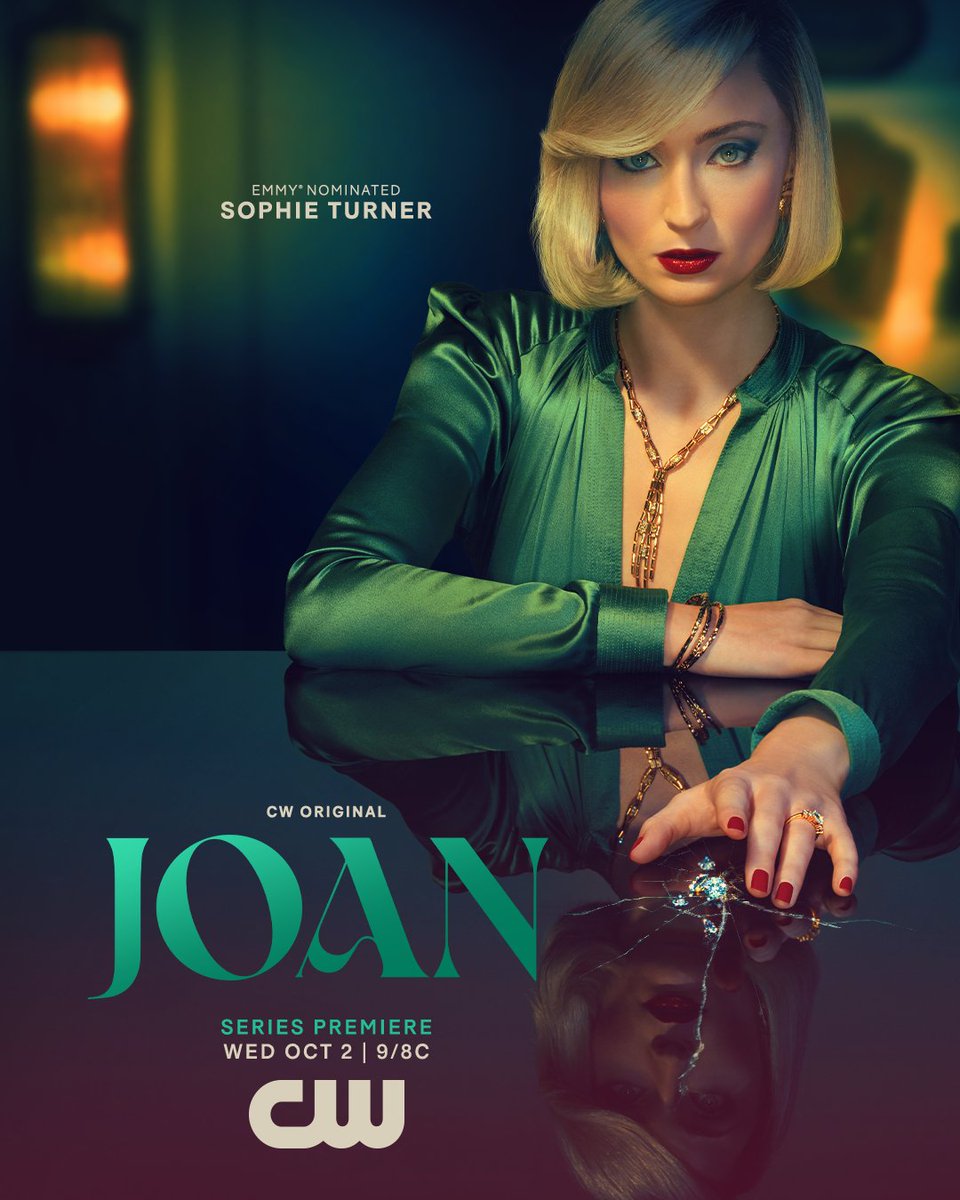Don’t miss the series premiere of #Joan this Wednesday at 9/8c on The CW  💎