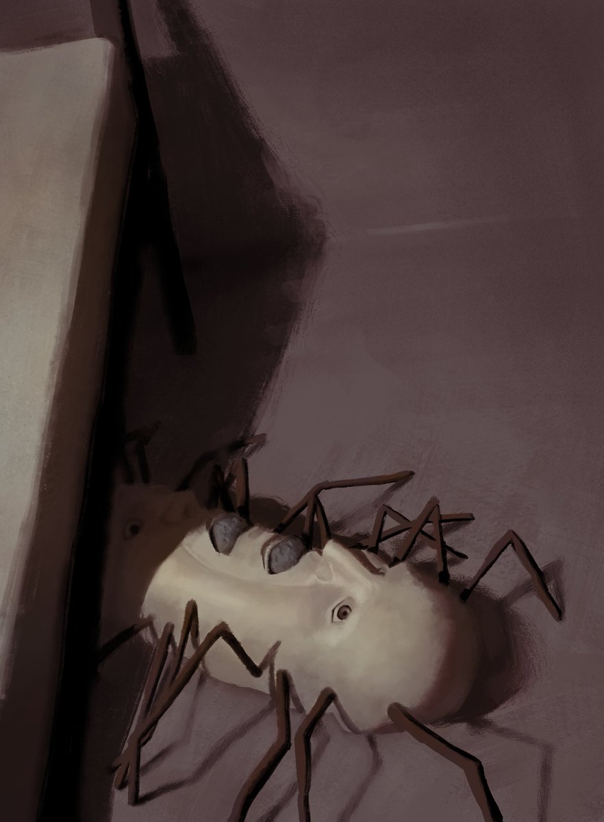 HandNull's tweet image. Hi, I'm Alex. I'm a horror illustrator and concept artist, if you'd like to commission some art for Halloween please send me a message or reply to this post.