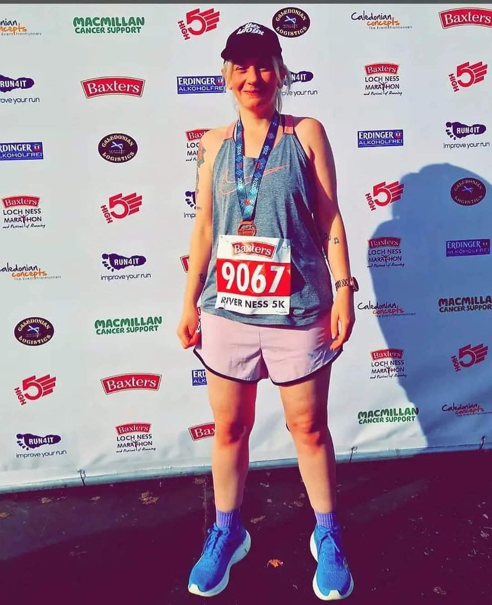 5k. 28 mins 30 secs. 5 months training then onto the half marathon. 😅 #5k #race #lochnessmarathon #runner