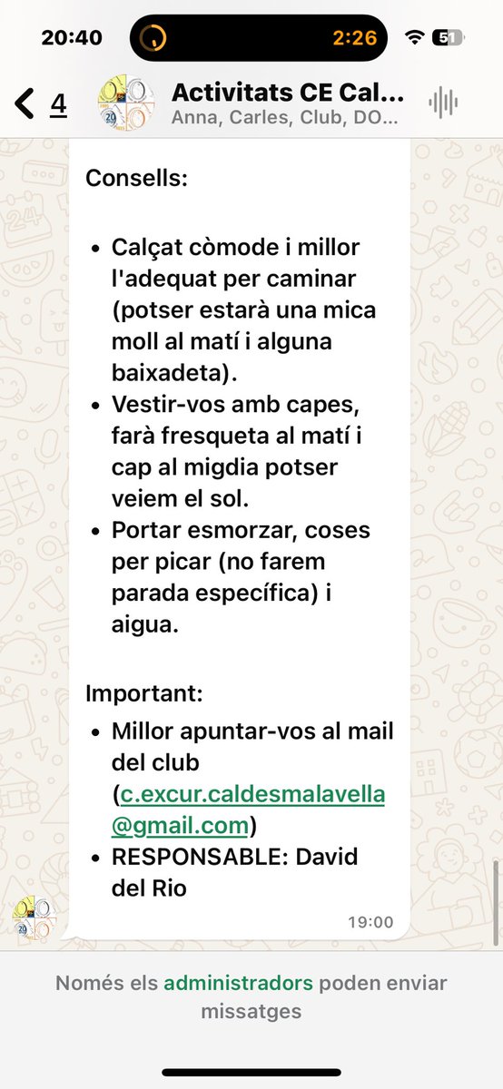 MalavellaXiruca's tweet photo. Prepareu la mainada! que el dia 13/10 els portem a passejar i ben amunt!
Apunteu-vos al mail del club! https://t.co/G3n8dbuwJe