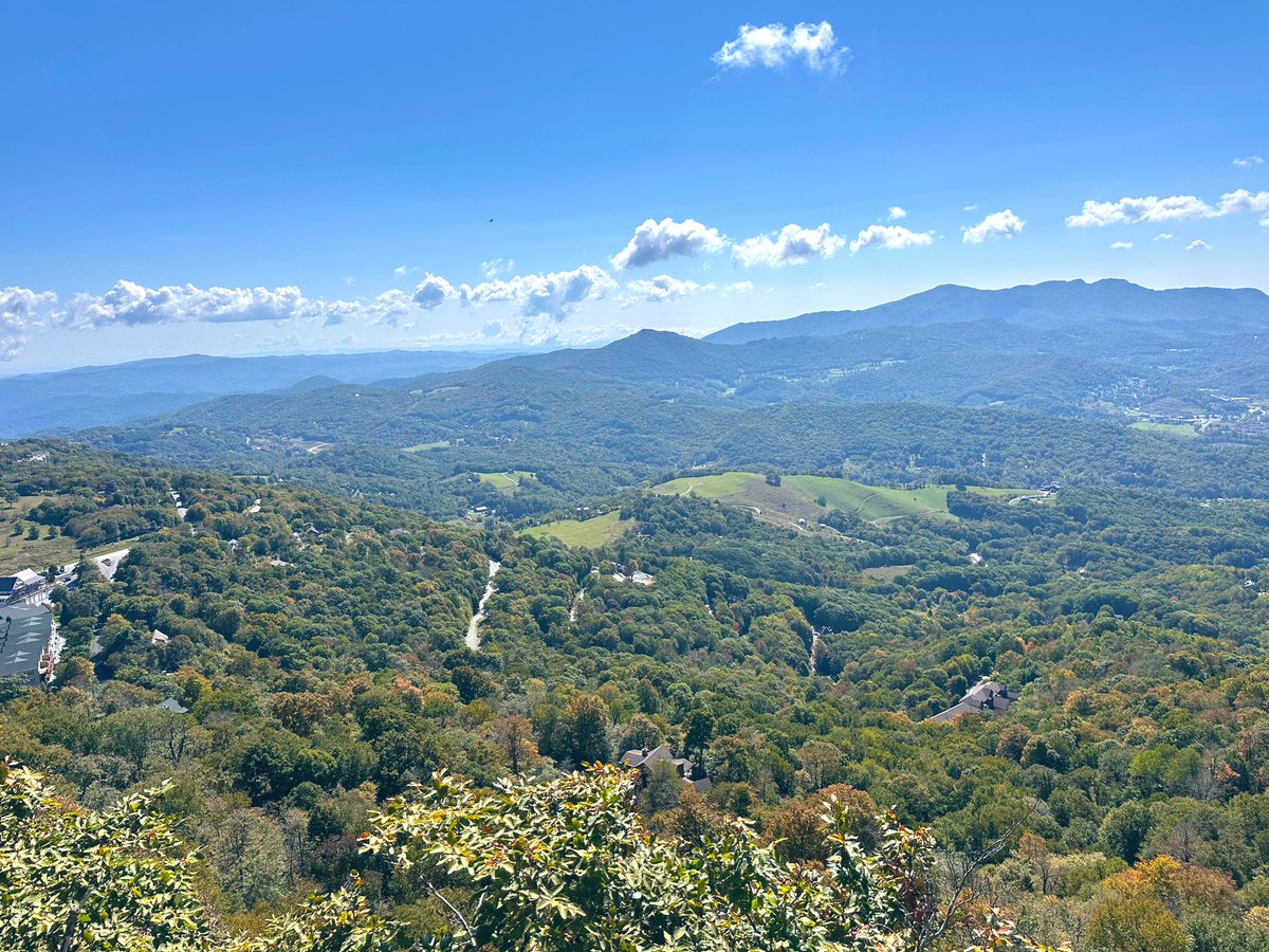 AbshireElise's tweet photo. I’m heartbroken to see the images of devastation coming out of NC right now. I was in Beech Mountain visiting my aunt and uncle only a week ago and drove and walked on these same roads that are now washed away. Grateful my family is safe and praying for all still in danger. https://t.co/I3t2BXyHy3