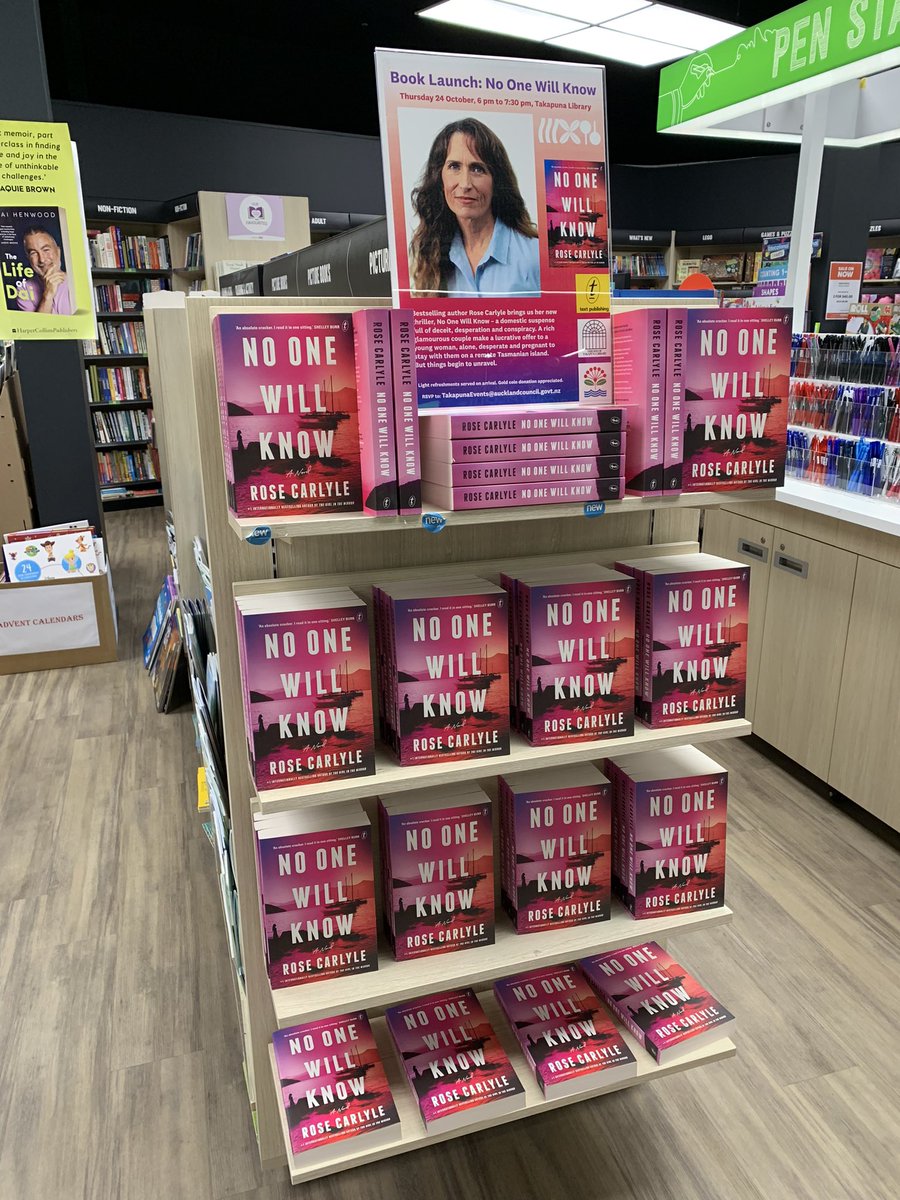 Publication day! The book is out! <a href="/WmMorrowBooks/">William Morrow</a> <a href="/text_publishing/">Text Publishing</a> #NoOneWillKnow