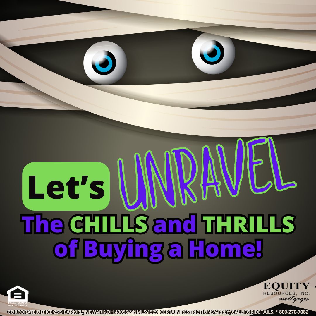 CallEquity's tweet image. Don’t let home buying be a Mummy-fying experience!
We’re here to help with all your home financing needs! Call 800-270-7082 or Apply FREE at apply.callequity.net/EquityResources
#spookyseason #EquityResources #UnwrapYourDreamHome #HomeFinancing  #HomeLoan #HalloweenVibes #LocalLender